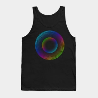 Circled Optical Illusion - #14 Tank Top